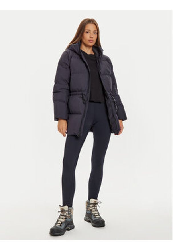Jack Wolfskin Kurtka puchowa Kirschallee A60213 Granatowy Regular Fit. Kolor: niebieski. Materiał: syntetyk