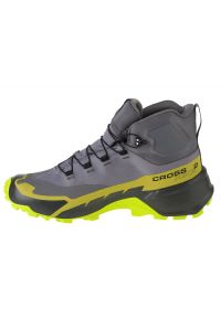 salomon - Buty Salomon Cross Hike 2 Mid Gtx M 470646 szare. Zapięcie: sznurówki. Kolor: szary. Materiał: syntetyk. Szerokość cholewki: normalna. Technologia: Gore-Tex. Sport: turystyka piesza