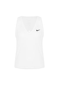 Tank top tenisowy damski Nike Court Dri-Fit Victory Tank. Kolor: biały. Technologia: Dri-Fit (Nike). Sport: tenis #1