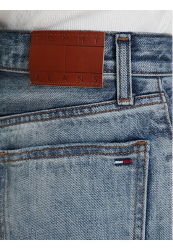 Tommy Jeans Szorty jeansowe DW0DW22690 Niebieski Regular Fit. Kolor: niebieski. Materiał: bawełna