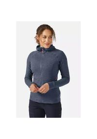 Bluza z kapturem damska Rab Nexus Hoody. Typ kołnierza: kaptur. Kolor: niebieski