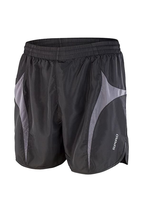 SPIRO - Spodenki Do Biegania Dla Dorosłych Unisex MicroLite. Kolor: szary, wielokolorowy, czarny. Sport: turystyka piesza