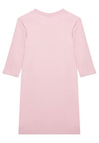Guess Sukienka codzienna J3YK13 KA6W4 Różowy Regular Fit. Okazja: na co dzień. Kolor: różowy. Materiał: bawełna. Typ sukienki: proste. Styl: casual #3