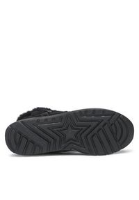 skechers - Skechers Botki Cozy Peak 49811/BLK Czarny. Kolor: czarny. Materiał: zamsz, skóra