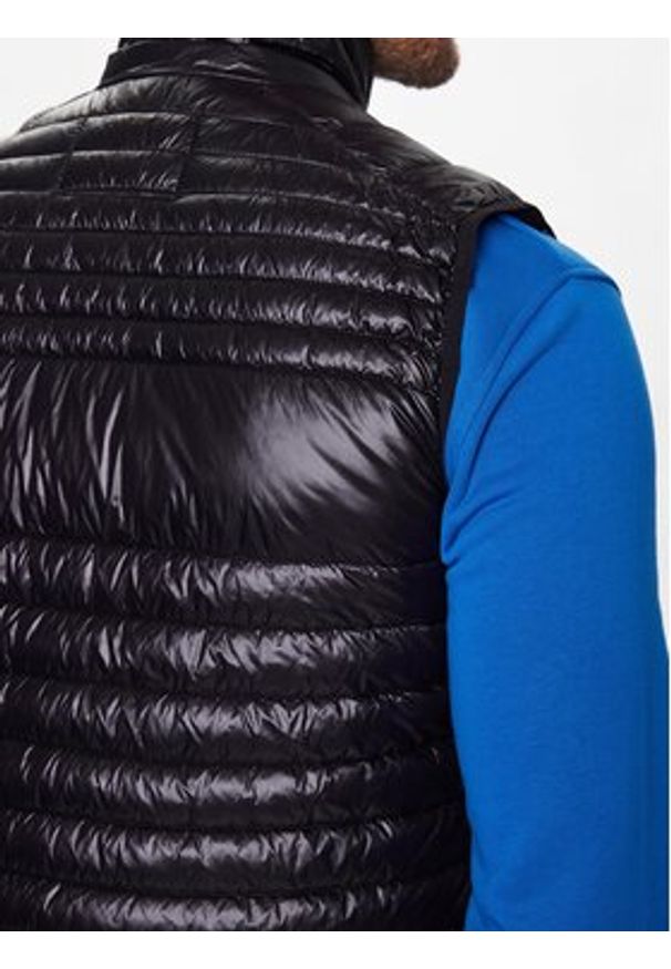 Karl Lagerfeld - KARL LAGERFELD Kamizelka 505087 531590 Czarny Regular Fit. Typ kołnierza: dekolt w karo. Kolor: czarny. Materiał: syntetyk