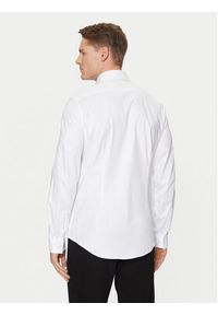Calvin Klein Koszula K10K113851 Biały Slim Fit. Kolor: biały. Materiał: bawełna #4
