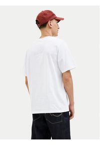 Jack & Jones T-Shirt Logo 12279535 Biały Standard Fit. Kolor: biały. Materiał: bawełna #5