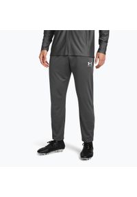 Spodnie piłkarskie męskie Under Armour Challenger Pique. Kolor: szary. Sport: piłka nożna