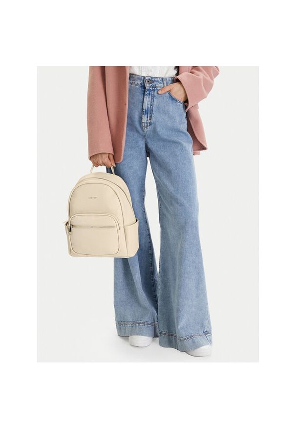 Plecak Lasocki. Kolor: kremowy