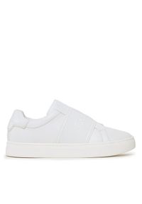 Calvin Klein Sneakersy Cupsole Slip On HW0HW01352 Biały. Zapięcie: bez zapięcia. Kolor: biały. Materiał: skóra #1