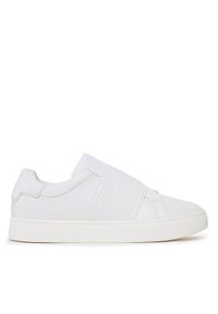 Calvin Klein Sneakersy Cupsole Slip On HW0HW01352 Biały. Zapięcie: bez zapięcia. Kolor: biały. Materiał: skóra