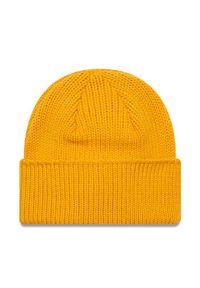 New Era Czapka Wide Cuff Beanie 60565448 Żółty. Kolor: żółty. Materiał: materiał #3