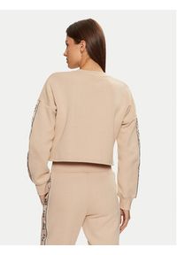 Guess Bluza V3BQ16 KB3P2 Beżowy Regular Fit. Kolor: beżowy. Materiał: bawełna #3