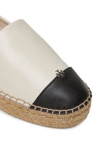 Tory Burch Espadryle 164724 Beżowy. Kolor: beżowy. Materiał: skóra
