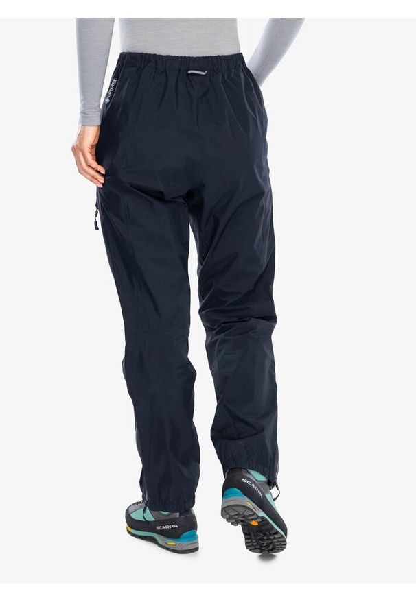 Spodnie GORE TEX damskie Rab Ladakh Paclite Plus Pants. Kolor: niebieski. Technologia: Gore-Tex. Sport: turystyka piesza