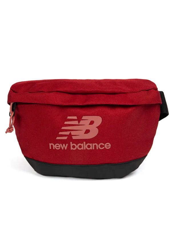 Saszetka New Balance LAB23003CR – czerwona. Kolor: czerwony