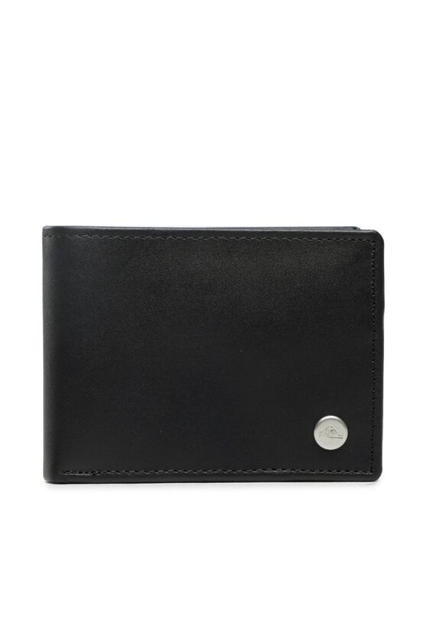 Quiksilver Portfel EQYAA03940 Czarny. Kolor: czarny. Materiał: skóra