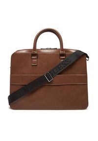 Guess Torba na laptopa HMBOCA P5338 Brązowy. Kolor: brązowy. Materiał: skóra #4