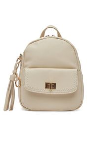 DeeZee Plecak H240214 Beżowy. Kolor: beżowy. Materiał: skóra #4