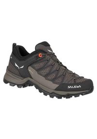 Buty trekkingowe damskie Salewa Mtn Trainer Lite Gtx. Zapięcie: sznurówki. Kolor: pomarańczowy, wielokolorowy, czarny. Materiał: materiał, syntetyk. Szerokość cholewki: normalna