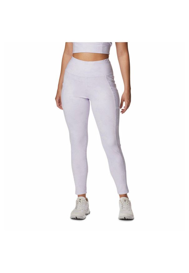 columbia - Legginsy Turystyczne Damskie Columbia Windgates High-Rise Legging. Kolor: fioletowy