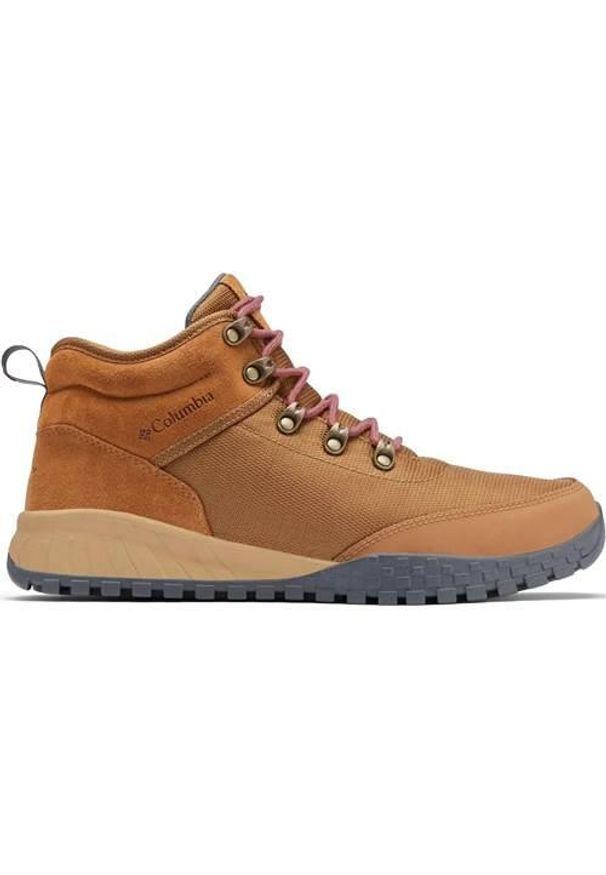 columbia - Buty do chodzenia męskie Columbia Fairbanks Mid. Wysokość cholewki: za kostkę. Kolor: brązowy. Materiał: materiał, syntetyk. Szerokość cholewki: normalna. Sport: turystyka piesza