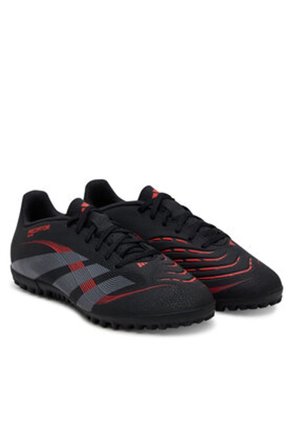 Adidas - adidas Buty do piłki nożnej Predator Club Turf ID3783 Czarny. Kolor: czarny. Materiał: skóra