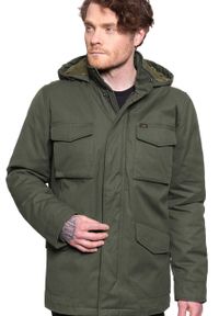 Lee - LEE WINTER FIELD JACKET SERPICO GREEN L86SVPOJ. Kolor: zielony