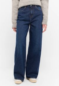 Damskie Spodnie Jeansowe Mustang Style Luise Wide Denim Blue 1015998 5000 840 #1