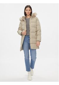 Vero Moda Kurtka puchowa 10289478 Beżowy Regular Fit. Kolor: beżowy. Materiał: puch, syntetyk #2