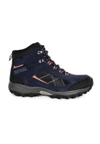 Regatta - Damskie Buty Trekkingowe Clydebank. Kolor: różowy, niebieski, wielokolorowy
