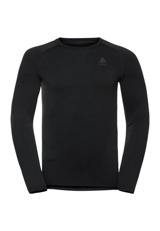 Odlo - Longsleeve termoaktywny męski ODLO Performance Warm Bl Top Crew Neck. Kolor: szary, czarny, wielokolorowy. Długość rękawa: długi rękaw