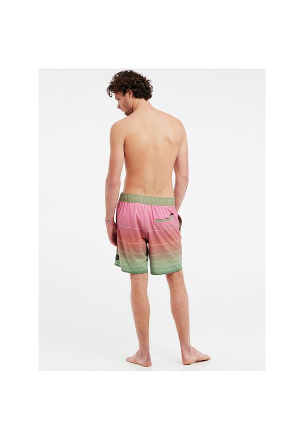 Spodenki męskie Protest PRTMANLY beachshort. Kolor: zielony, żółty, brązowy, wielokolorowy