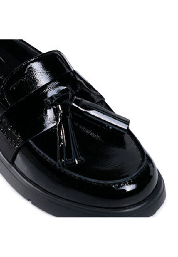 Geox Lordsy D Arlara A D04LCA 00067 C9999 Czarny. Kolor: czarny. Materiał: skóra