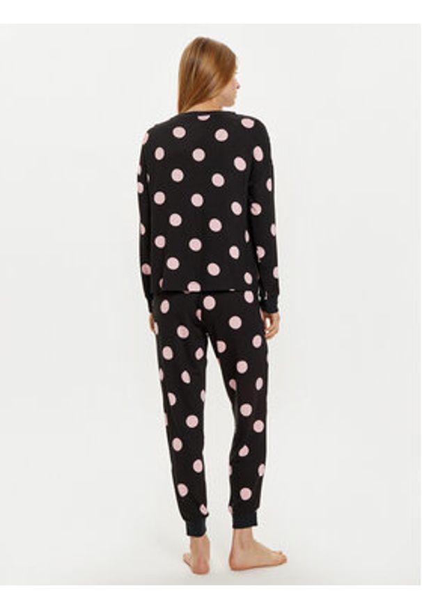 Kate Spade Piżama KSI92714 Czarny Regular Fit. Kolor: czarny. Materiał: wiskoza