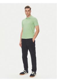 BOSS Polo Passenger 50507803 Zielony Slim Fit. Typ kołnierza: polo. Kolor: zielony. Materiał: bawełna