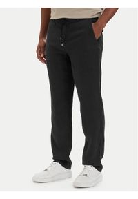 Karl Lagerfeld - KARL LAGERFELD Chinosy 265358 562818 Czarny Regular Fit. Kolor: czarny. Materiał: syntetyk #1