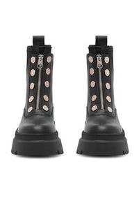 Eva Minge Botki FARO-01 Czarny. Kolor: czarny. Materiał: skóra #8