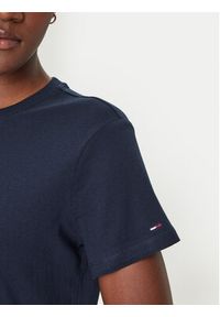 Tommy Jeans T-Shirt DW0DW22277 Granatowy Regular Fit. Kolor: niebieski. Materiał: bawełna #5