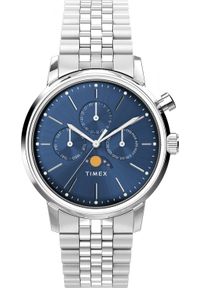 Zegarek Timex Zegarek męski Timex TW2W51300 srebrny. Kolor: srebrny #1