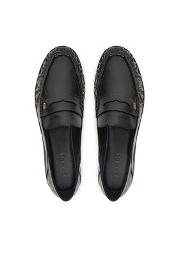 Nokwol Mokasyny Mica Czarny. Kolor: czarny. Materiał: skóra