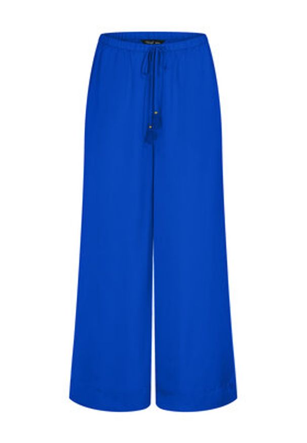 Triumph Spodnie materiałowe Summer 10227246 Niebieski Wide Leg. Kolor: niebieski. Materiał: syntetyk