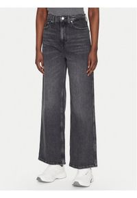 Tommy Jeans Jeansy Claire DW0DW20660 Szary Wide Leg. Kolor: szary