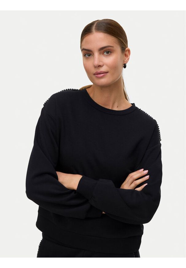 Vero Moda Bluza Daisy 10338101 Czarny Regular Fit. Kolor: czarny. Materiał: syntetyk