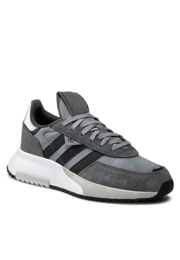 Adidas - adidas Sneakersy Retropy F2 GW0507 Szary. Kolor: szary. Materiał: zamsz, skóra