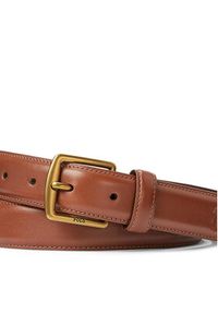 Polo Ralph Lauren Pasek Damski 405828968002 Brązowy. Kolor: brązowy. Materiał: skóra #2