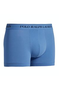 Ralph Lauren - RALPH LAUREN - Bawełniane bokserki (3-pack). Stan: obniżony. Kolor: niebieski. Materiał: bawełna #4