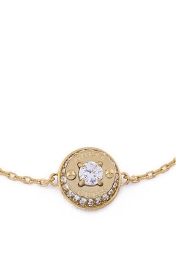 Guess Bransoletka JUBB05 555JW Złoty. Materiał: metalowe. Kolor: złoty