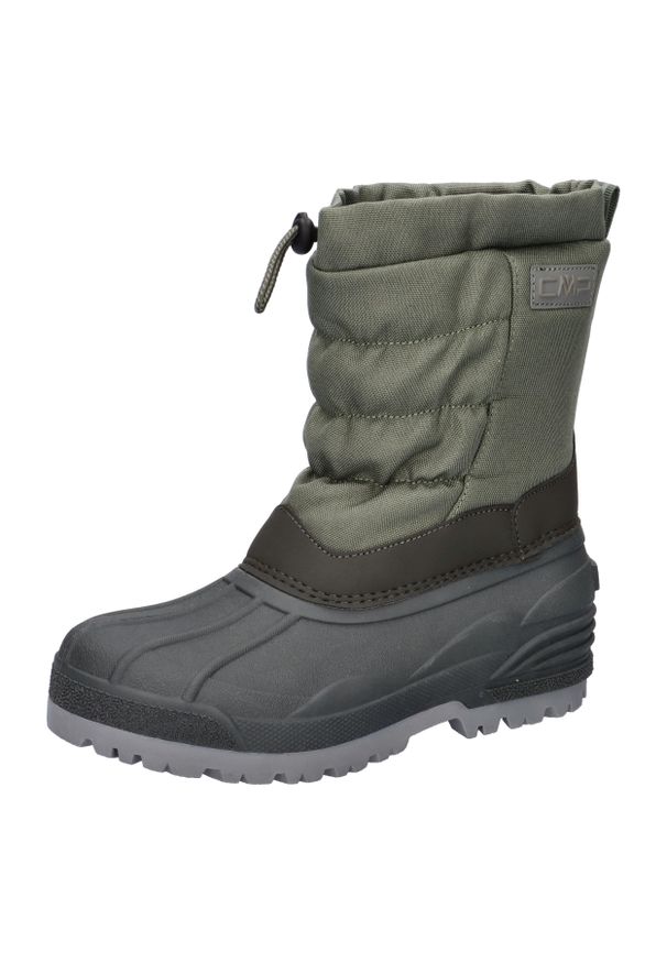 CMP - Śniegowce dziecięce HANKI 3.0 ocieplane wygodne zimowe. Kolor: szary, czarny, wielokolorowy, zielony. Sezon: zima