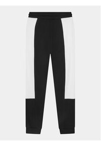 Calvin Klein Jeans Spodnie dresowe Color Block IB0IB01933 Czarny Regular Fit. Kolor: czarny. Materiał: bawełna